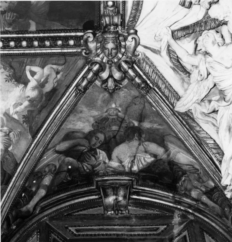 Figure allegoriche femminili - Chiesa di S. Maria in Trivio, Roma